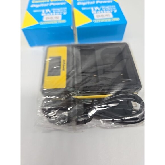 2 Pack EL15c Batteries and USB Dual Charger - Picture 2 of 3